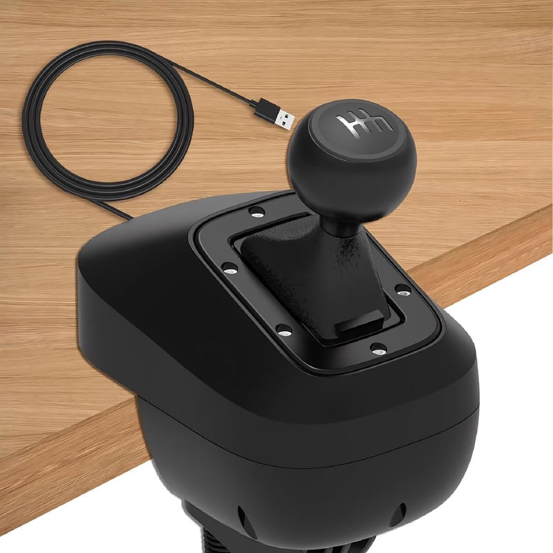 DOYO محاكي نقل الحركة USB للكمبيوتر، متوافق مع G29 G27 G25 G920 T300RS/GT، نمط H بست سرعات مع عكس، مثالي لألعاب سباق المحاكاة ATS ETS WRC - Image 4